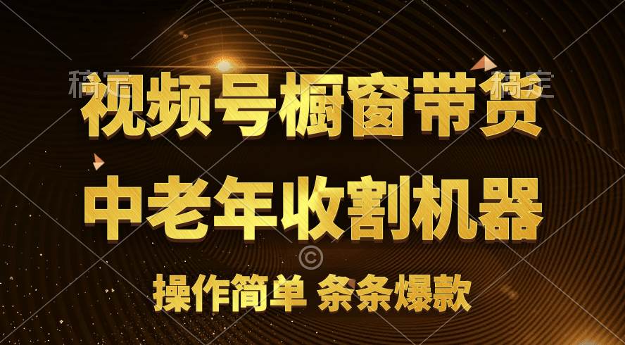 [你的孩子成功取得高位]视频号最火爆赛道，橱窗带货，流量分成计划，条…-悠闲副业网